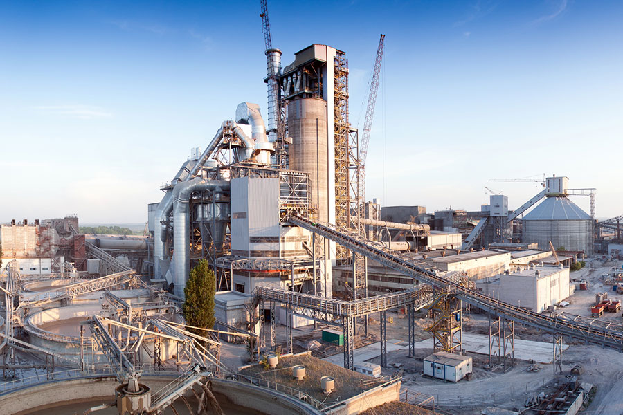 Cement-Fremstillings-Industrien